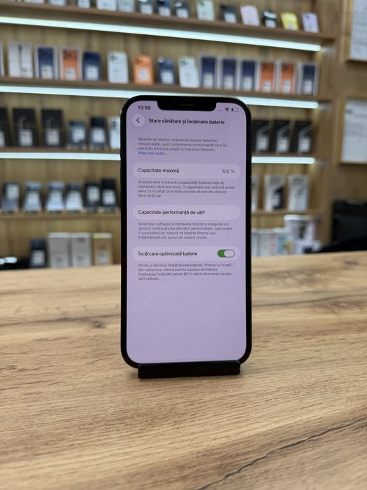 ‼️ iPhone 12 Pro Max 128Gb Pacific Blue - Sanatate bat.100% - Garantie 12 luni