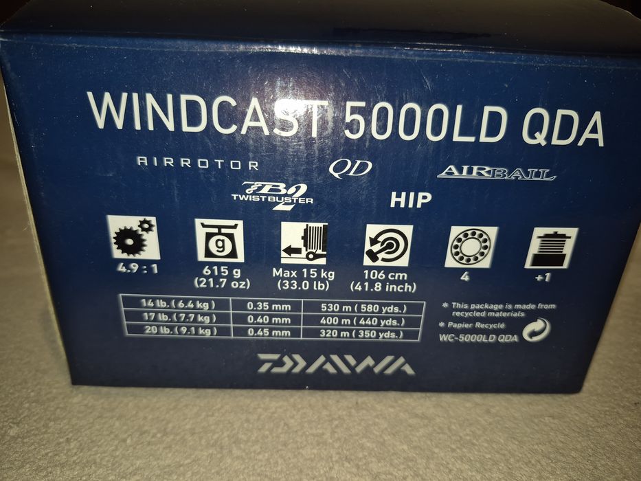 Mulineta DAIWA Windcast 5000 LD QDA