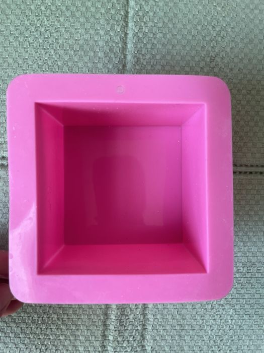 Силиконовая форма для мыла куб
