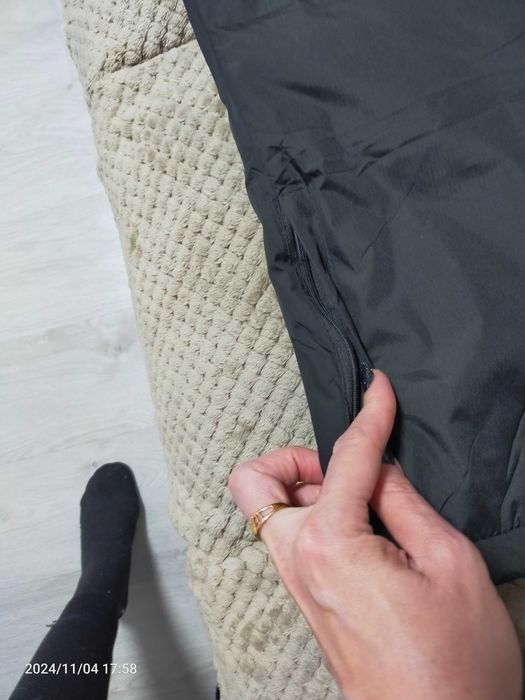 Штаны болоневые чёрные