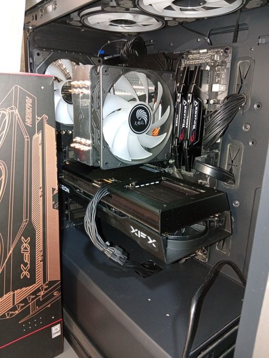 Мощный Игровой ПК — Ryzen 5 5600X / RX 9060 XT 16GB / 32GB RAM