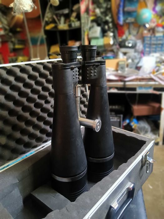 СУПЕР БИНОКЪЛ прецизен TS 25x100 в куфар, може да се допълни и статив!