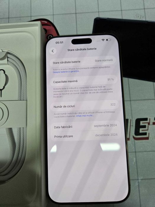 IPHONE 16 PRO Max Cutie 256gb 91% bat Stephanies Amanet