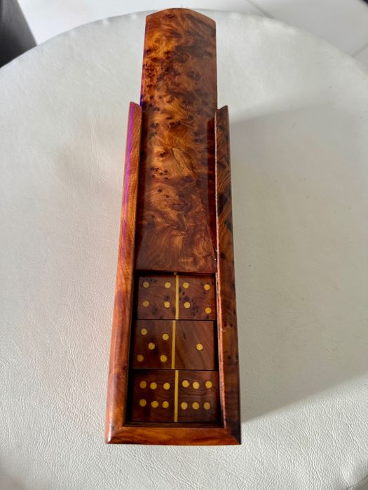 Домино - ръчна изработка от естествено дърво