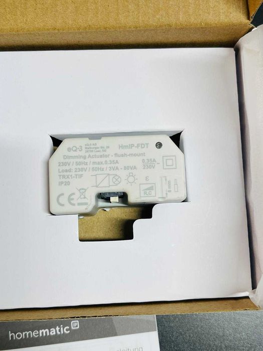 Homematic IP Switch Actuator și contor