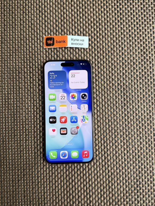НОВ! 1Tb*ЛИЗИНГ* iPhone 15 Pro Max Black Titanium / 100% БАТЕРИЯ 1000Gb