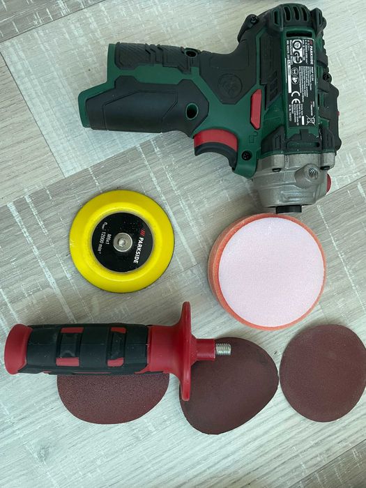 Акумулаторна Полираща Машина PARKSIDE 12V PAAP