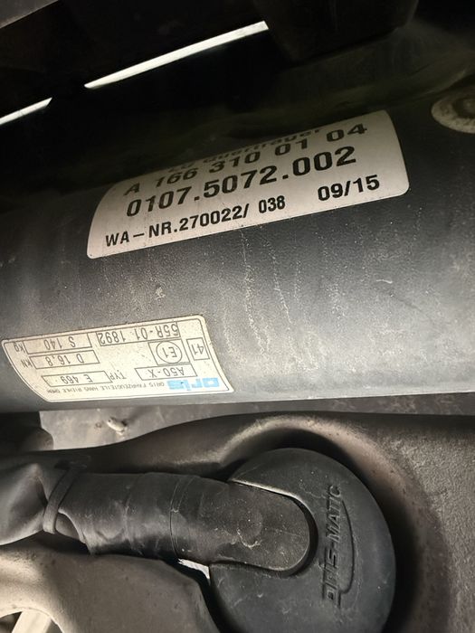 W166 Мерцедес МЛ350 cdi