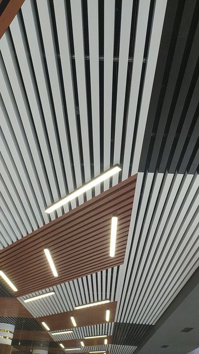 Potolok reychni reyka потолок Реечни рейка Грильято Армстронг(7)