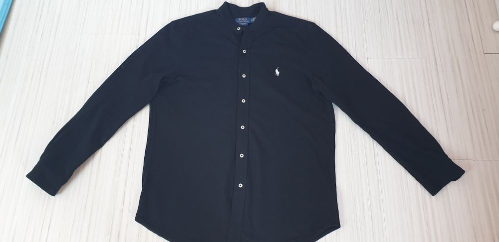 POLO Ralph Lauren FeatherWeight Mesh Pique Cotton Mens Size L НОВО!ОРИГИНАЛ! Мъжка Риза!
