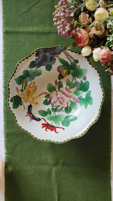 Большая чаша клуазоне