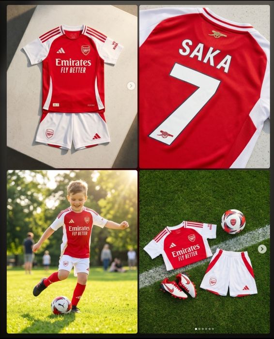 ARSENAL детско юношески футболни екипи