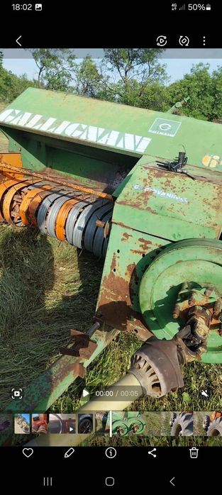 Vând balotiera gallingani pe sarma