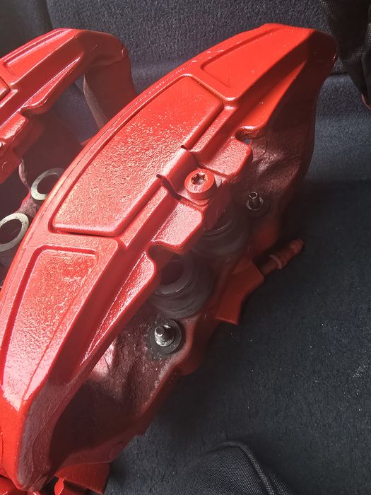 Etrieri fata Audi A6 A5 A8 bitdi +discuri 356mm noi