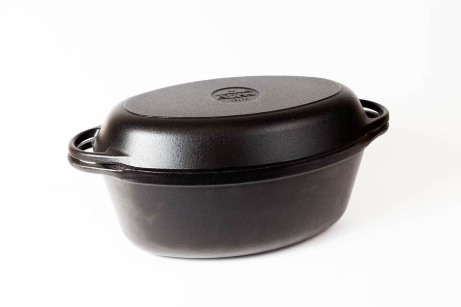 Чугунена овална касерола 3.5л, 5л, 9л