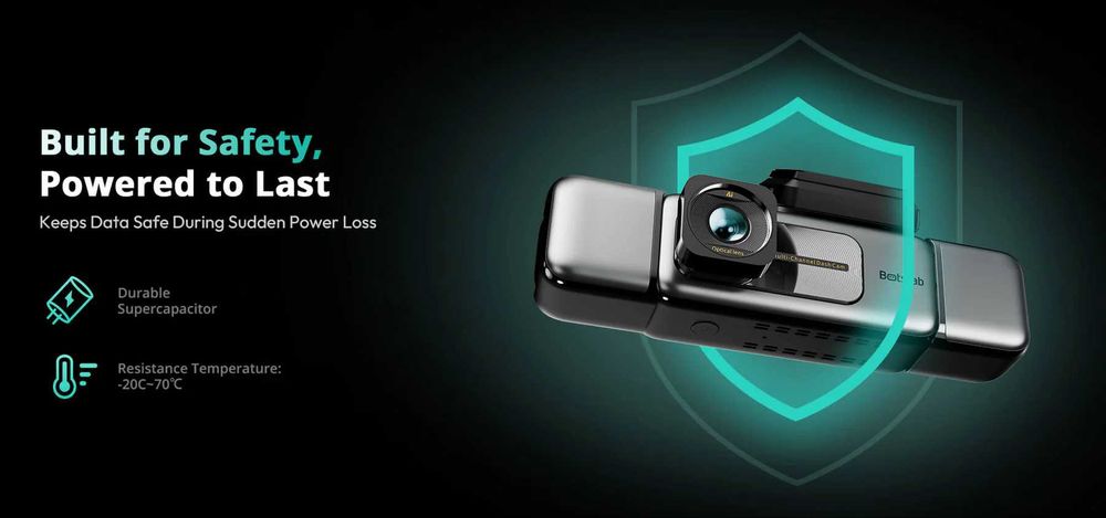 Botslab GH980H видеорегистратор - 4 камери (360 покритие)