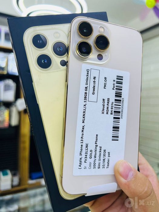 Iphone 13 Pro max 256gb Naqt va Nasiyaga