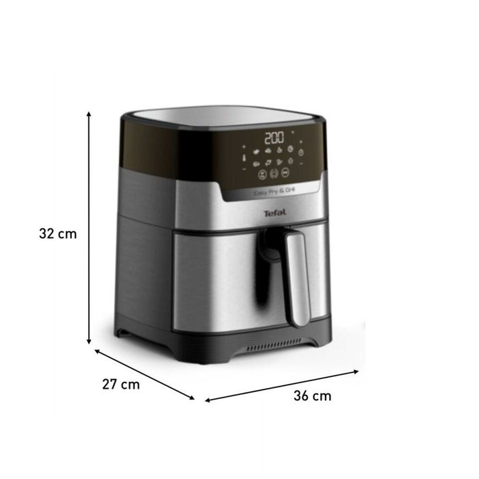 Friteuza air fryer Tefal  Easy Fry&Grill 2in1 EY505D15, 1400W, 4.2L, GARANTIE