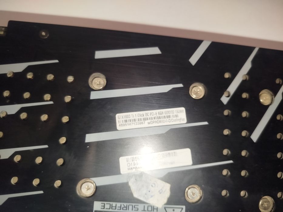 Placă video GeForce gtx 1660ti