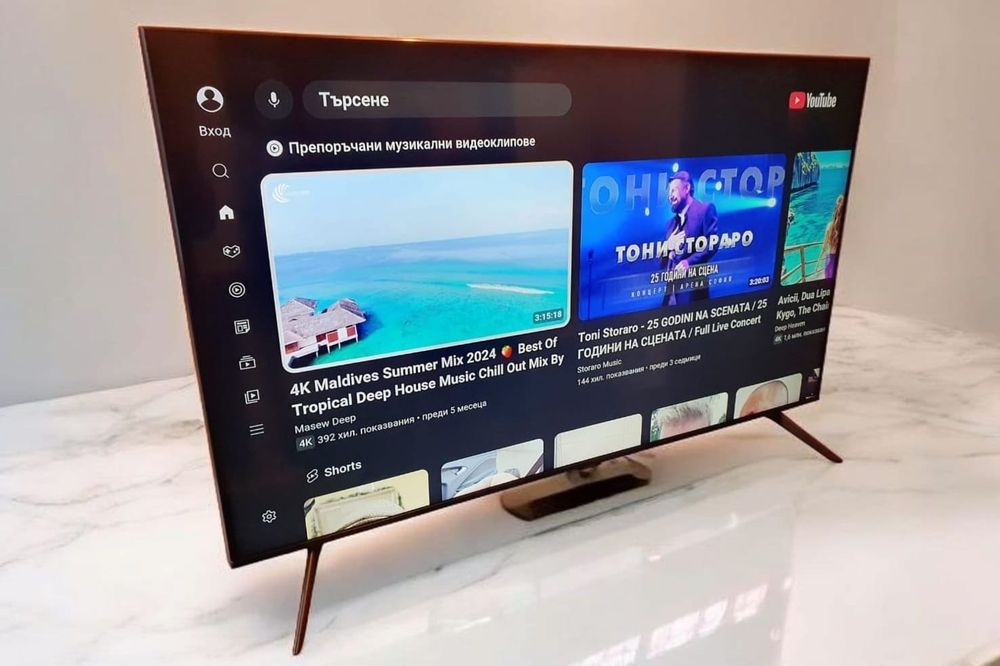 Телевизор ( КАТО НОВ)  -  Samsung 50 ИНЧА - Smart - 4K - Ultra -  HD !