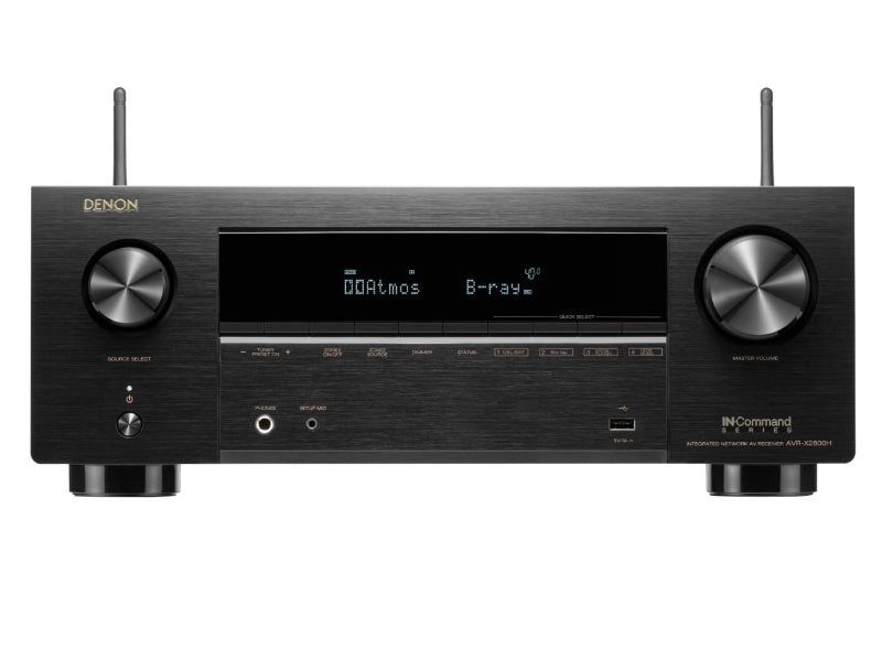 Denon AVR-X2800H/8K/Dolby Atmos/DTS:X
Dolby Atmos and DTS:X AV Rece