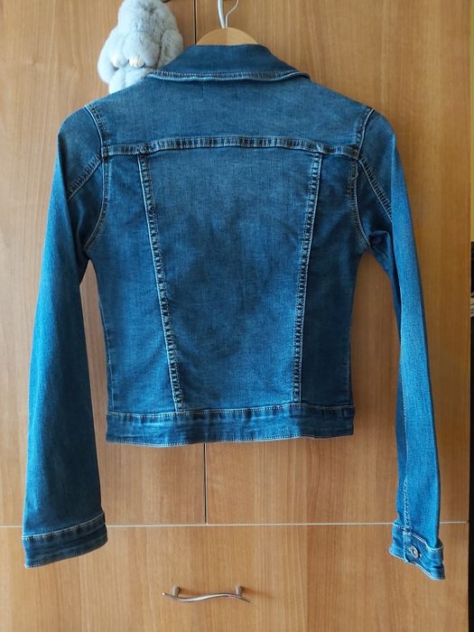 Дамско дънково яке