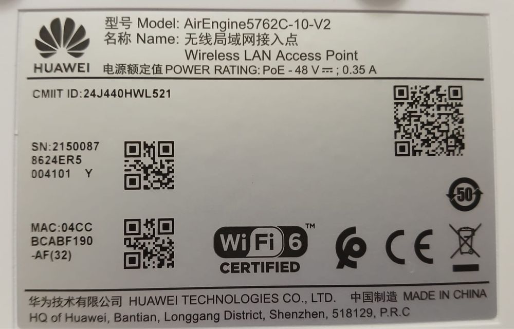 Huawei AirEngine 5762-10-V2