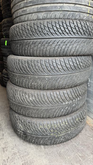225 65 17 michelin alpin5 зима 4 штуки протектор 90%