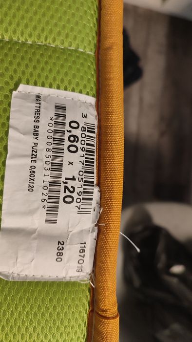 Детски матрак пъзел