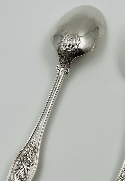 Tiffany&CO 1878г старинни сребърни лъжици 2 броя
