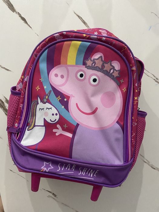 Ghiozdan tip Troler Peppa Pig „Star Shine”