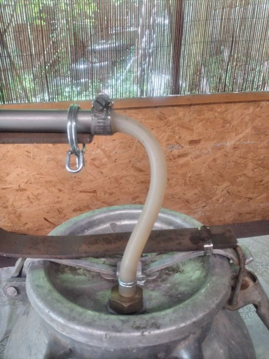 Дистиллятор,  перегоне куб.