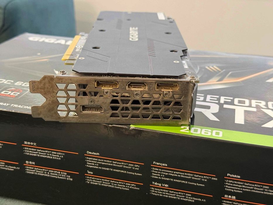 Gigabyte RTX 2060 Gaming OC 6GB | Пълен комплект