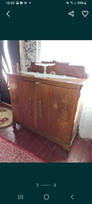 Vând mobilier unicat neobaroc vechime peste 100 ani ,în stare bună