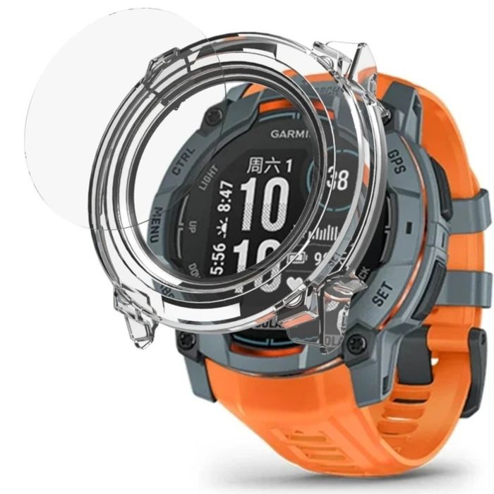 Garmin Instinct 3 45 50 / E 40 / Твърд удароустойчив кейс с протектор