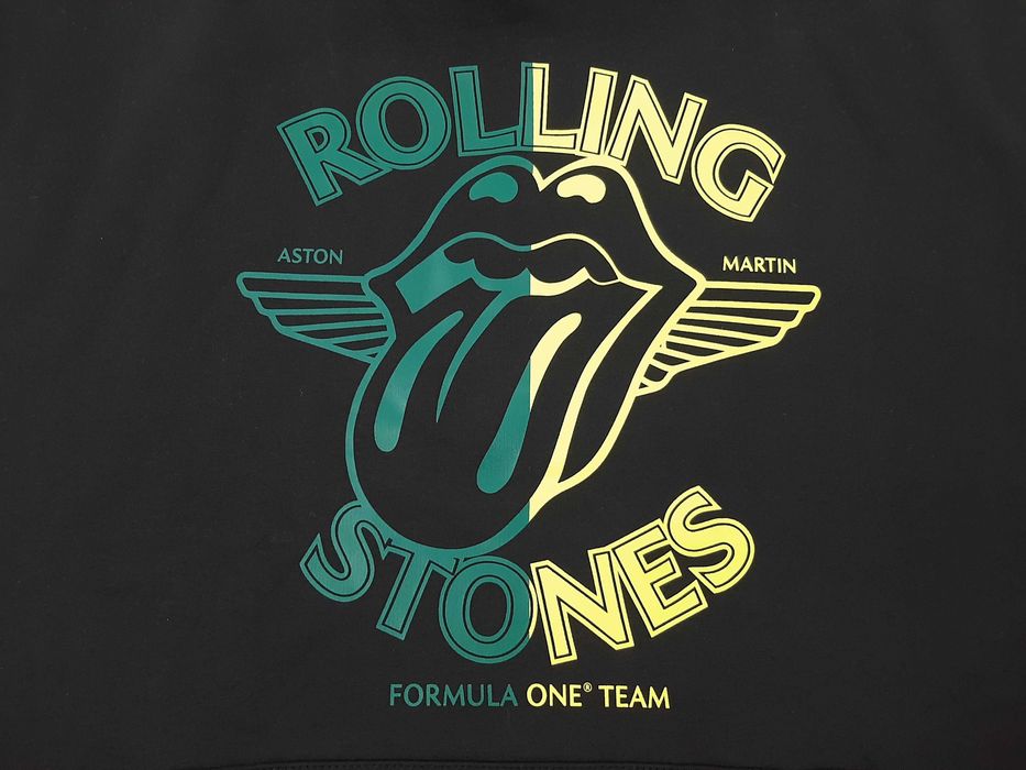 Aston Martin F1 x Rolling Stones - Оригинален мъжки суитшърт