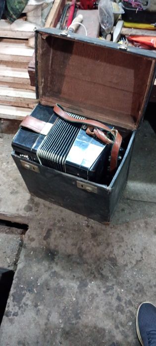 Баян с родным чемоданом