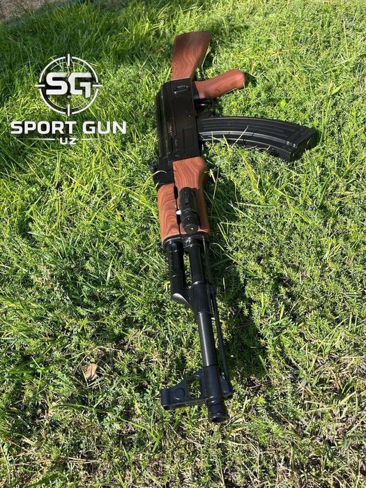 Ак 47 калашников avtomat ak47 6mm spring пружинный