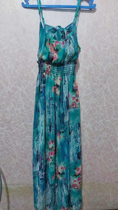 Шикарный шифоновый сарафан из Европы.