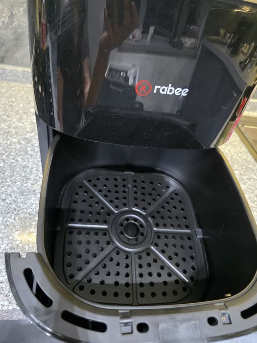 Аэрогриль Rabee 5.5 л — фритюрница без масла, 8 программ