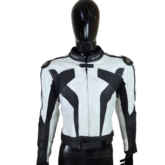 Suezia Мъжко мото яке с гърбица – размер 50 | Отлично състояние