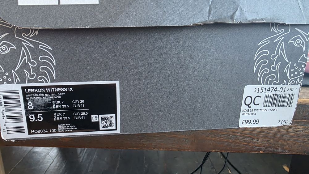 Нови Nike Lebron Witness IX