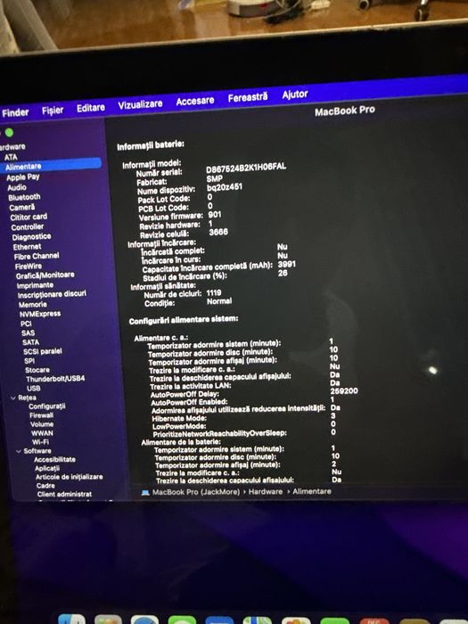 Laptop Apple Macbook Pro i5 16gb 2017