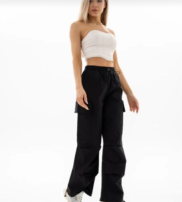 Брюки Карго черные