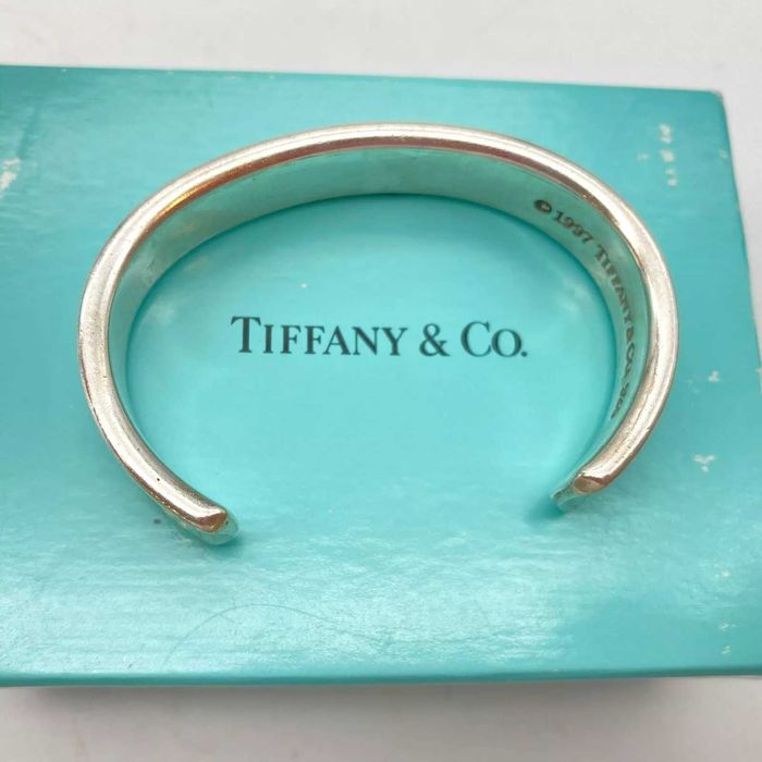 Bratara Tiffany argint 925 40.2g 16.5 cm inclusiv spatiul