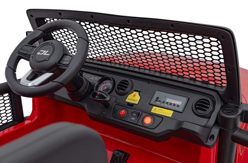 Masinuta electrica pentru copii Autokids SUV OFFROAD 4x4 (JL213) Rosu