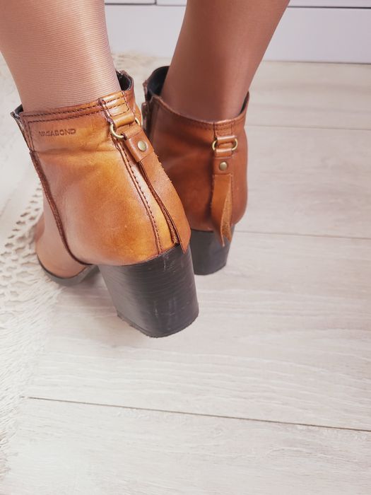 Кожаный ботильоны VAGABOND