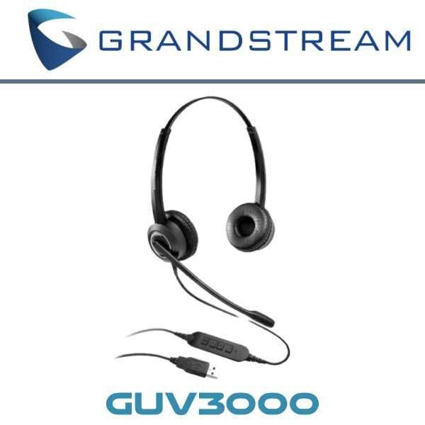 Наушники Grandstream GUV3000 — для Колл центра и Диспетчеров