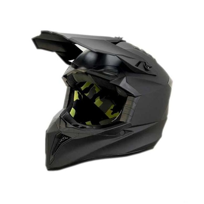 Детска кросова каска Automat, XS, S размер, Черен мат