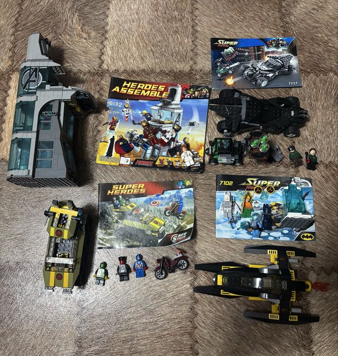 Лего Marvel и DC